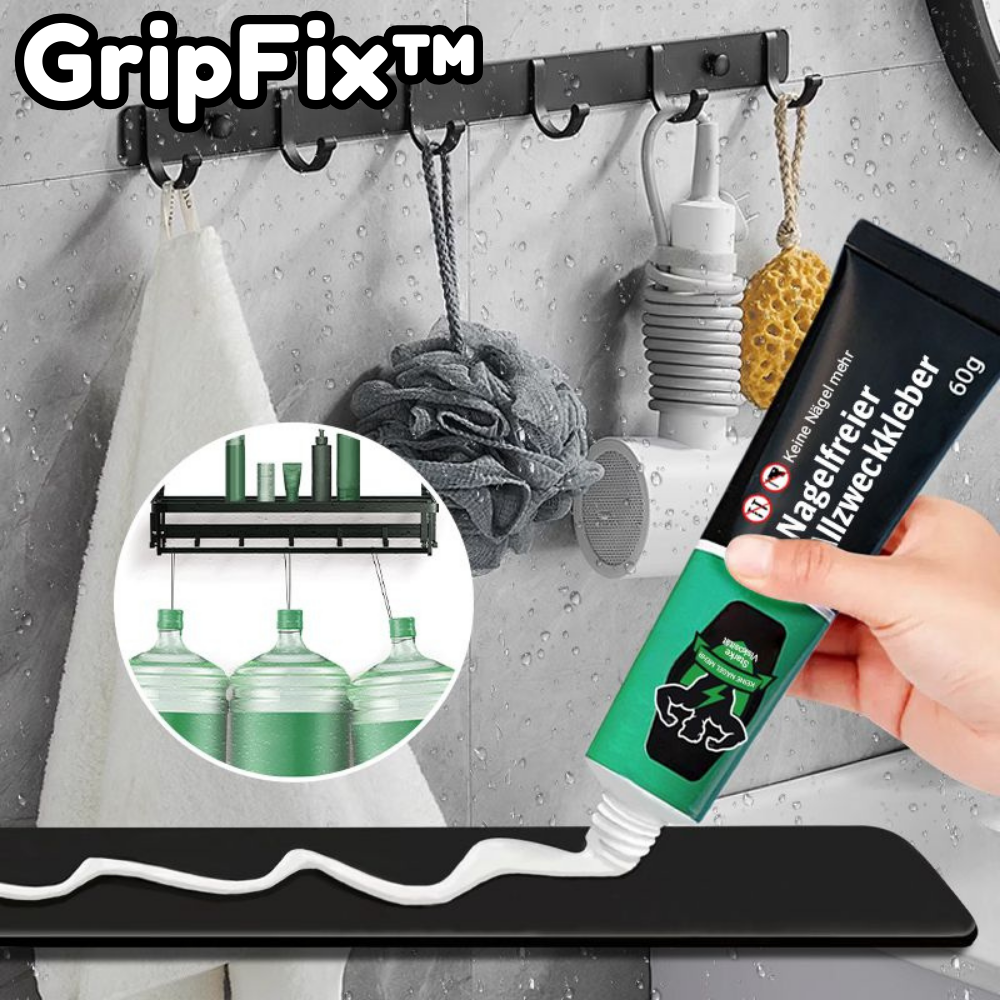 GripFix™ - Nagelfreier Allzweckkleber (1+1 GRATIS)