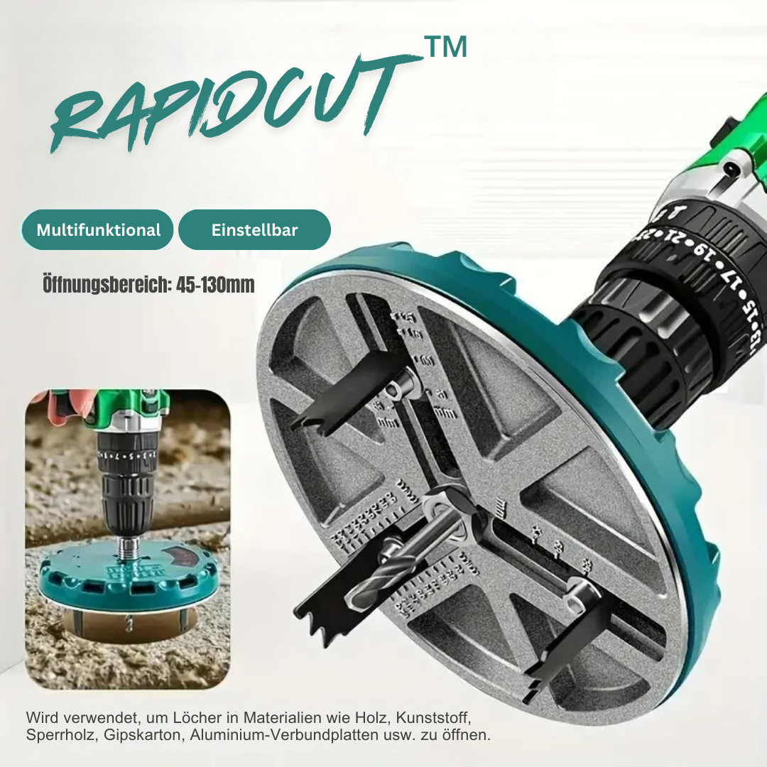 RapidCut™  |  Einstellbares Stanzwerkzeug