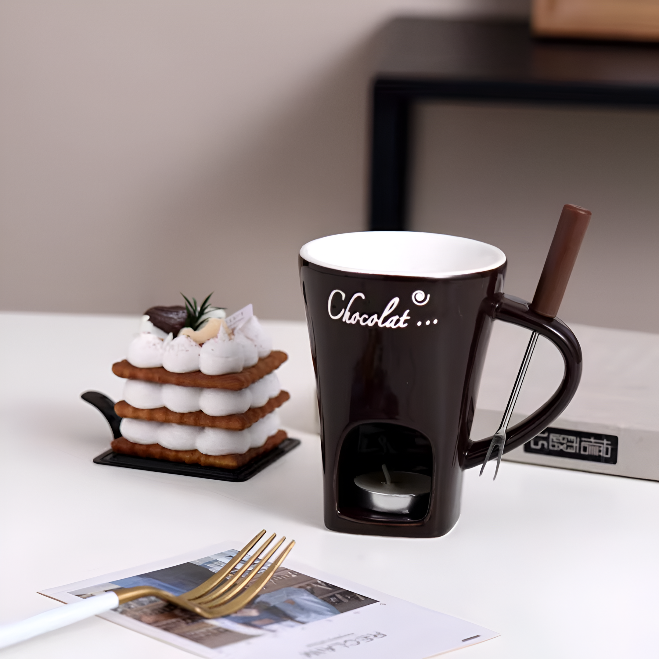 MugMelt™ - Schokolade schmelzende Keramiktasse